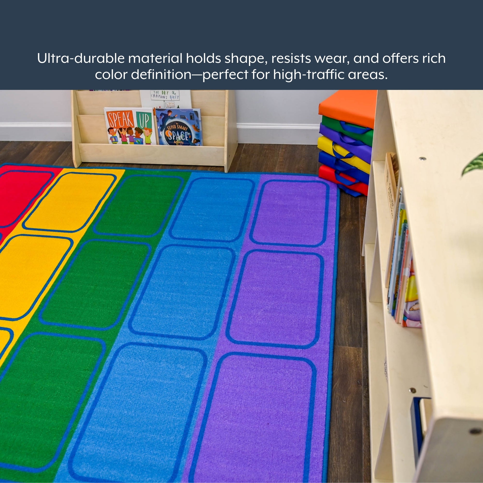 Seating Rows Value Rug - Rectangle Small