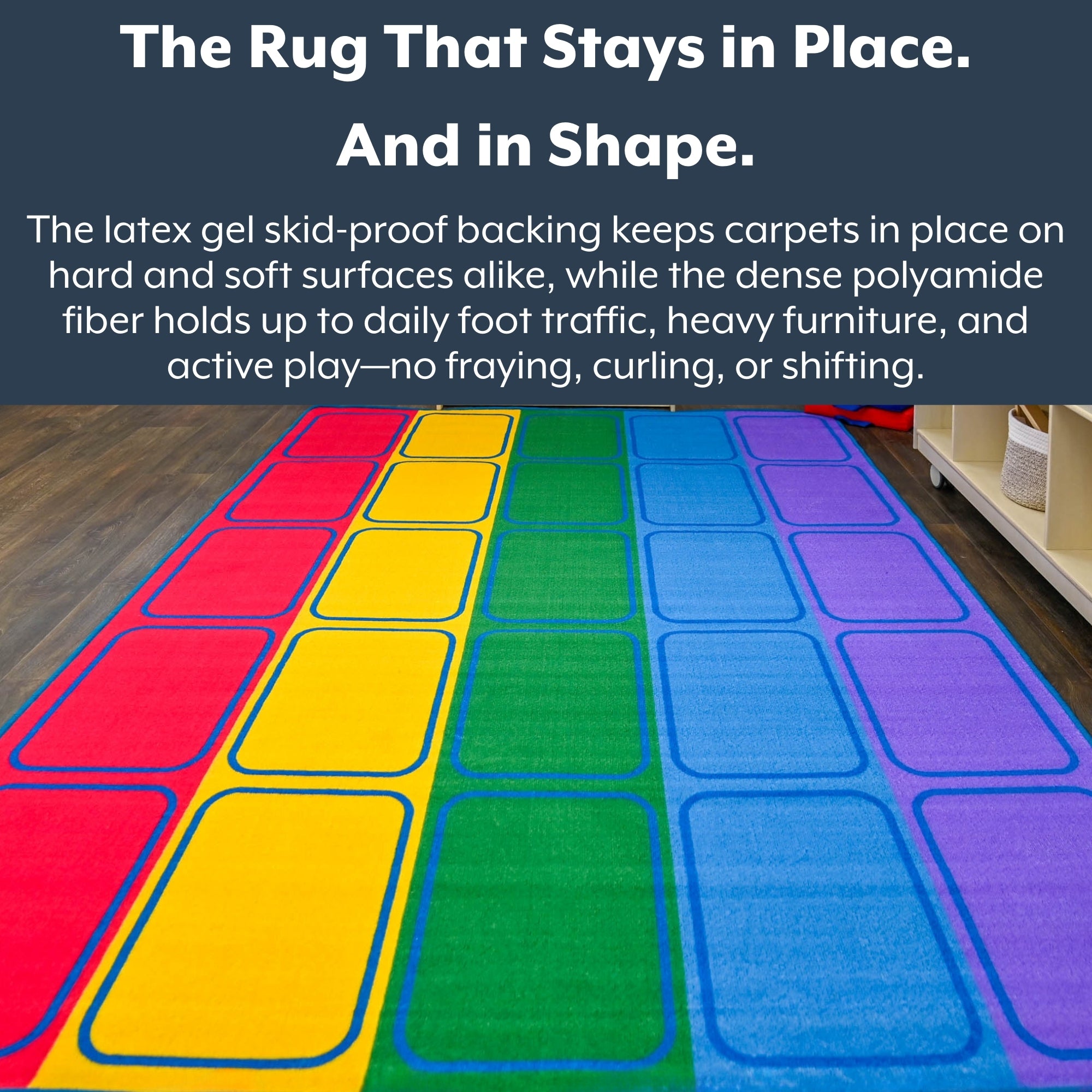 Seating Rows Value Rug - Rectangle Small
