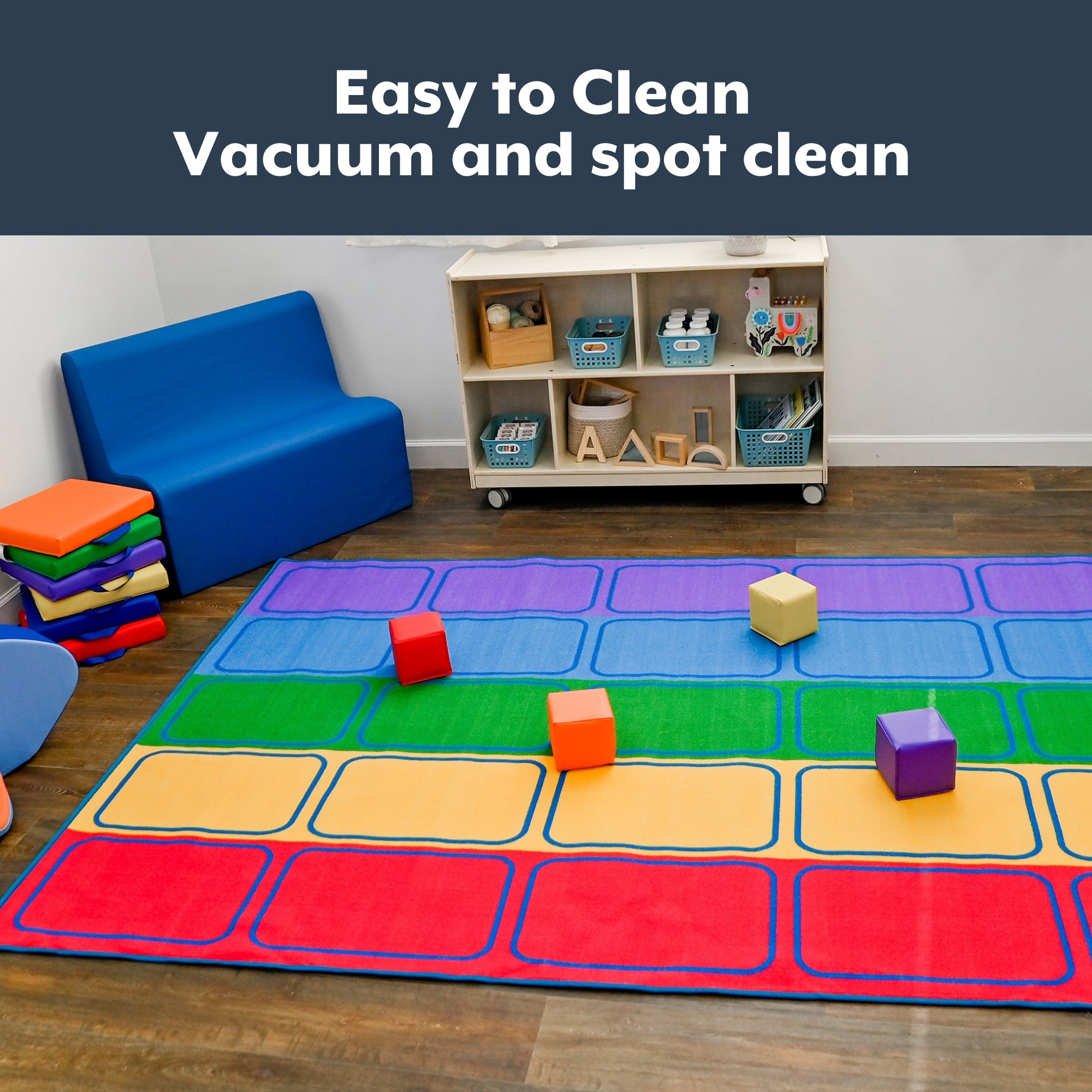 Seating Rows Value Rug - Rectangle Small