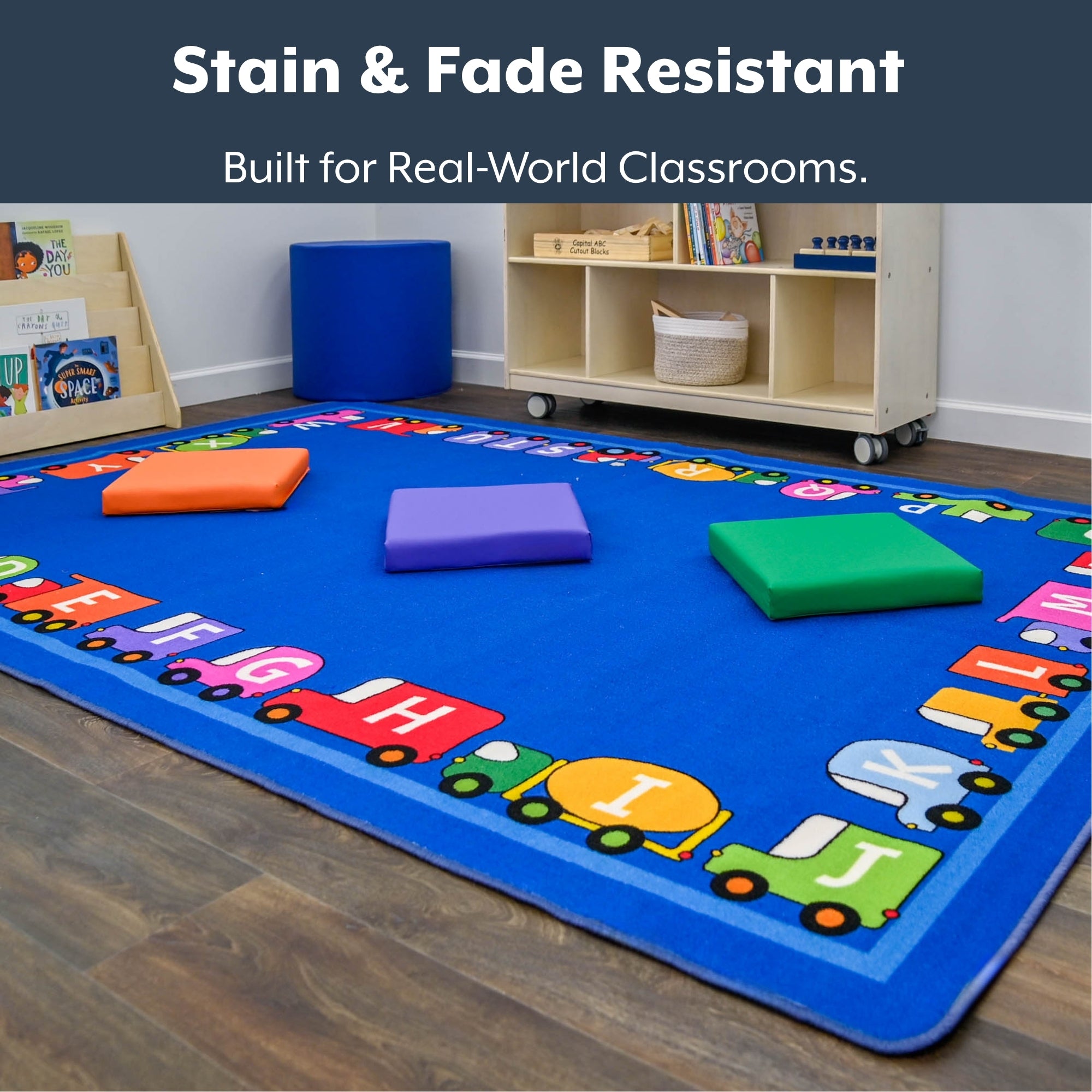 Caravan of Cars  Value Rug - Rectangle Small