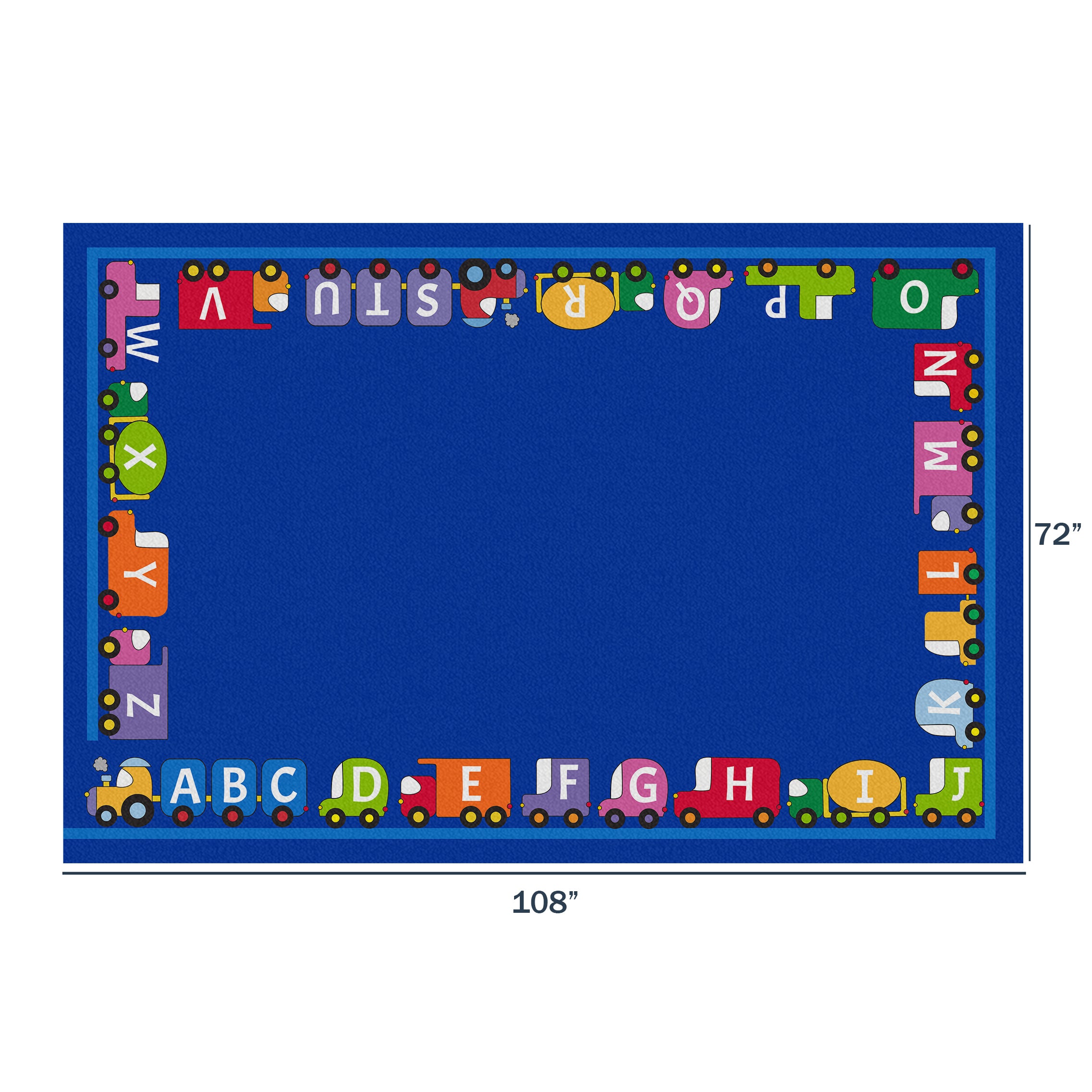 Caravan of Cars  Value Rug - Rectangle Small