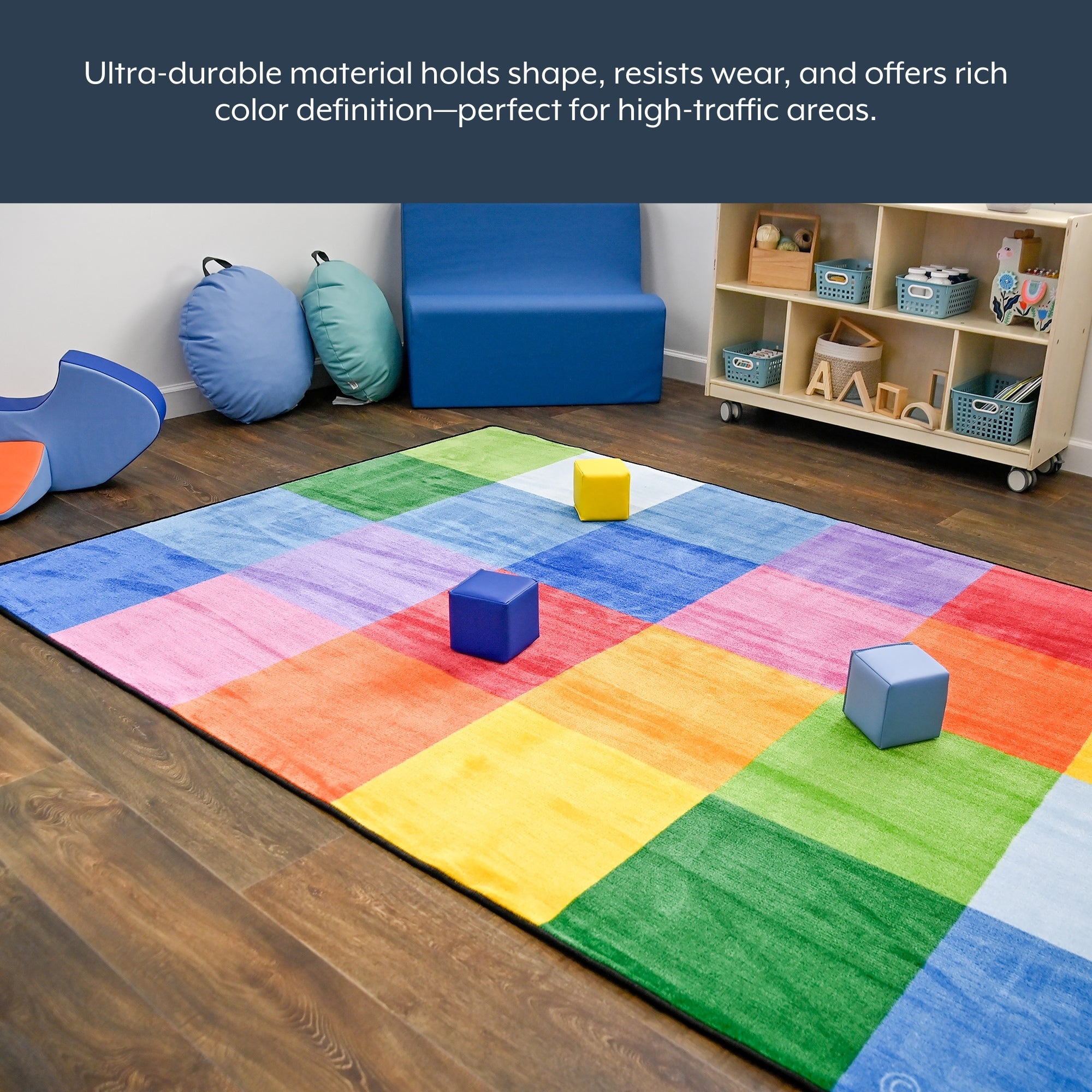 Rainbow Mosaic - Rectangle Small