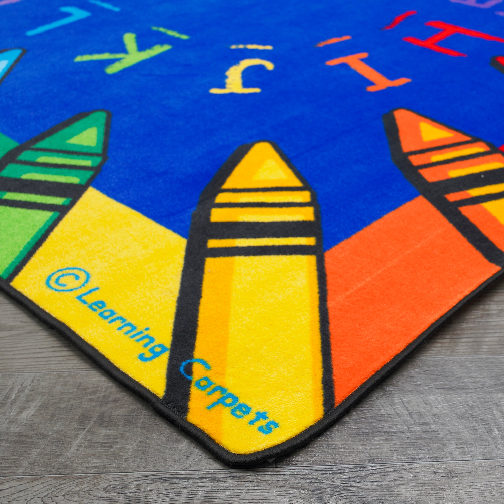 Alphabet Crayon - Rectangle Small