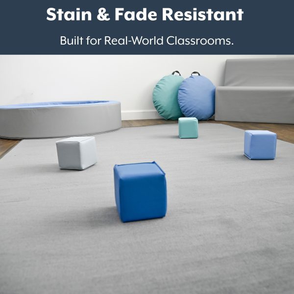 Gray Solid - Rectangle Small
