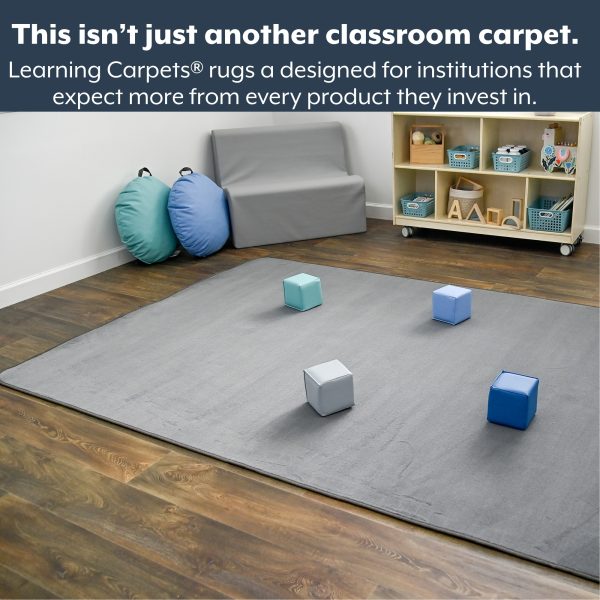 Gray Solid - Rectangle Small