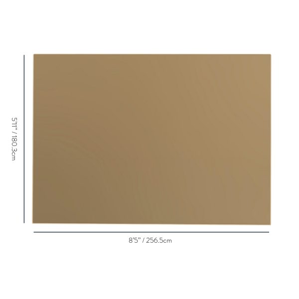 Brown Solid - Rectangle Small