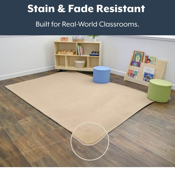Brown Solid - Rectangle Small
