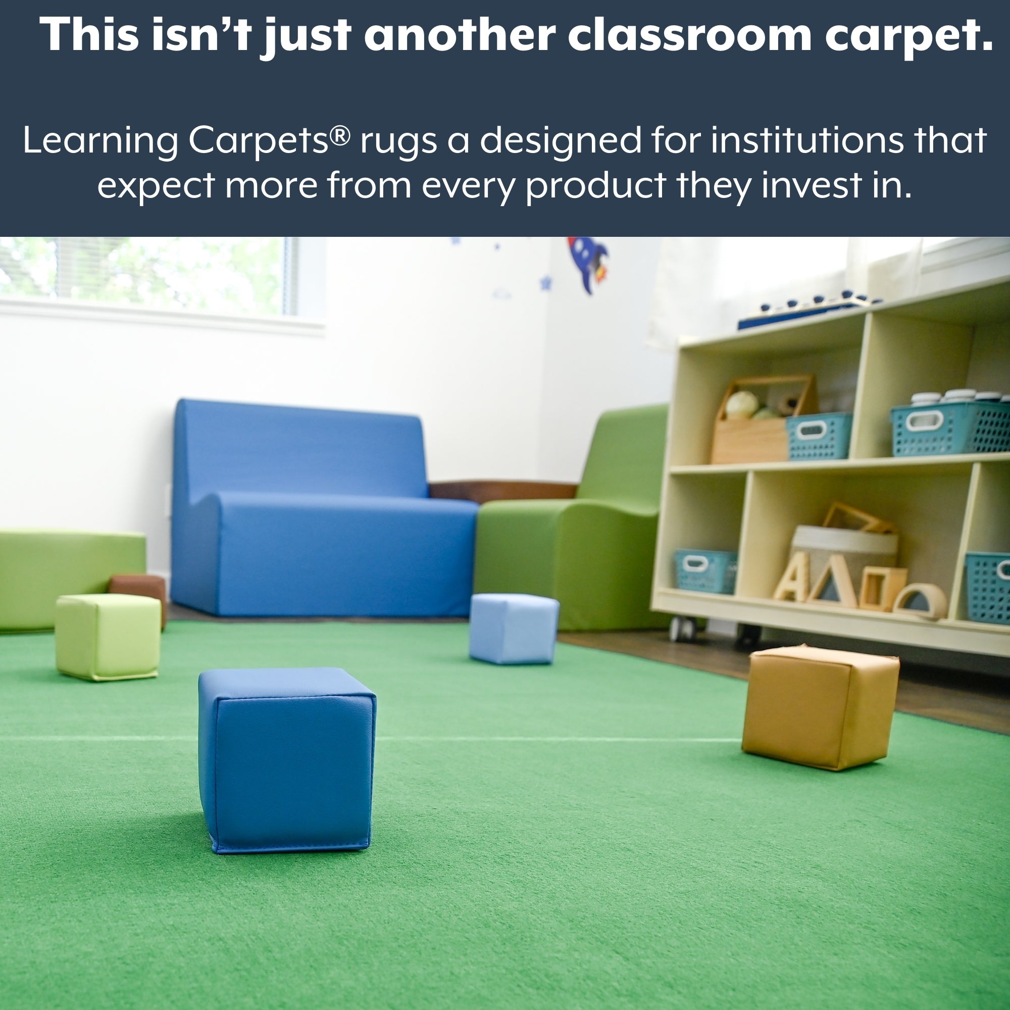 Green Solid - Rectangle Small