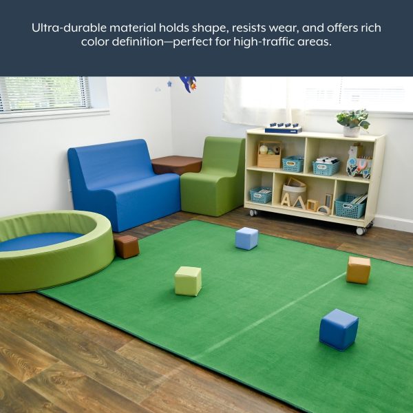Green Solid - Rectangle Small