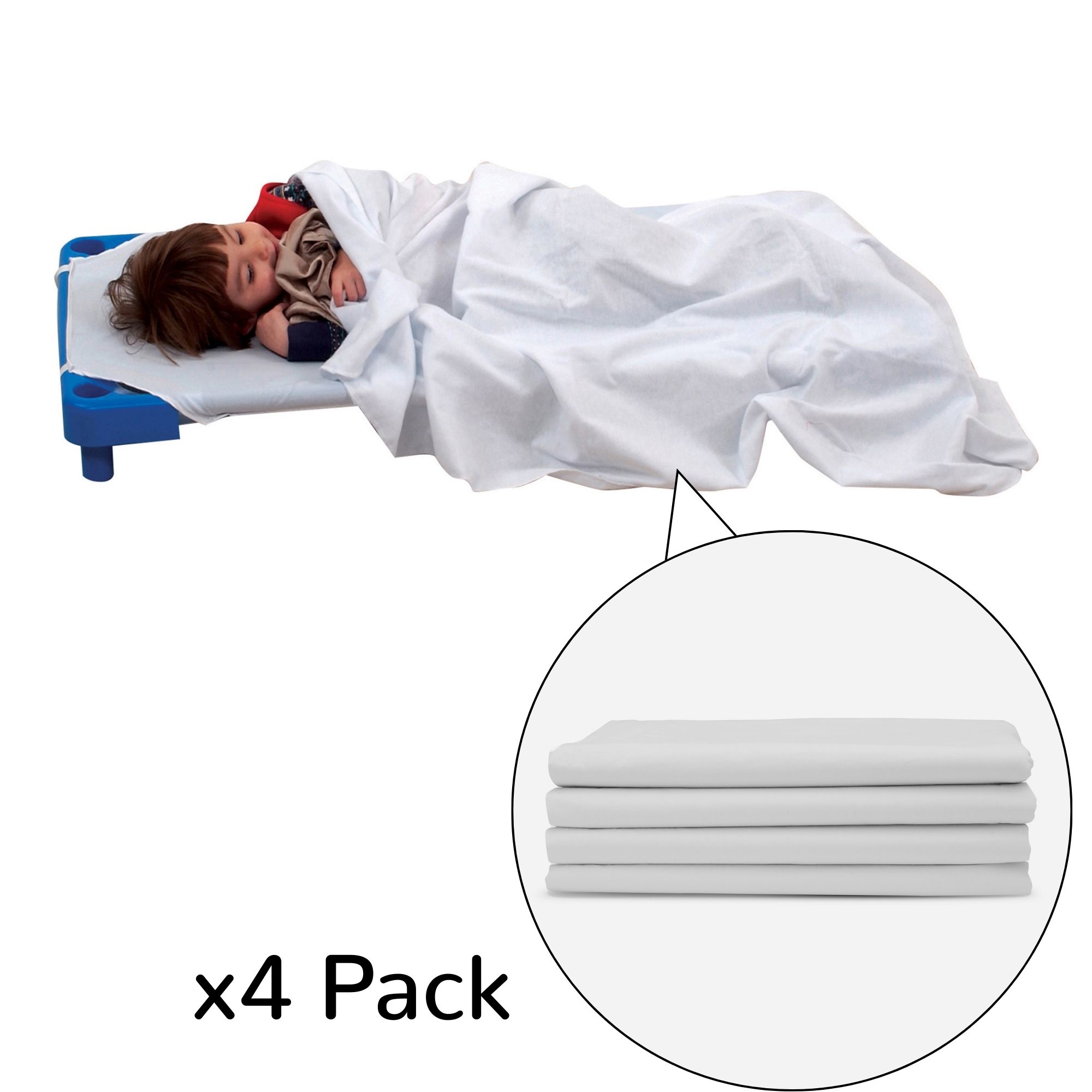 Angels Rest Soft Cotton Blanket - Set of 4