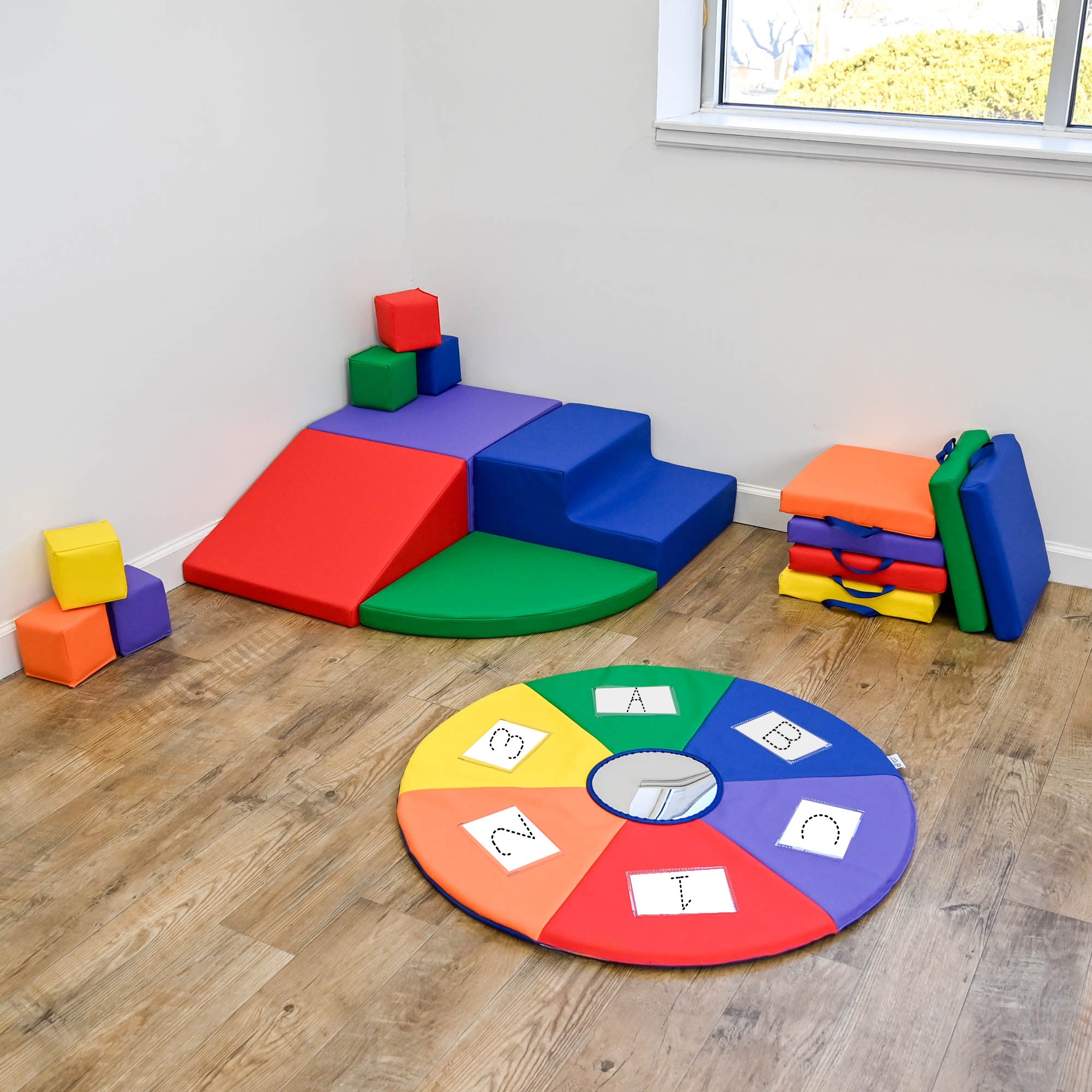 Snuggle Corner Set - Rainbow
