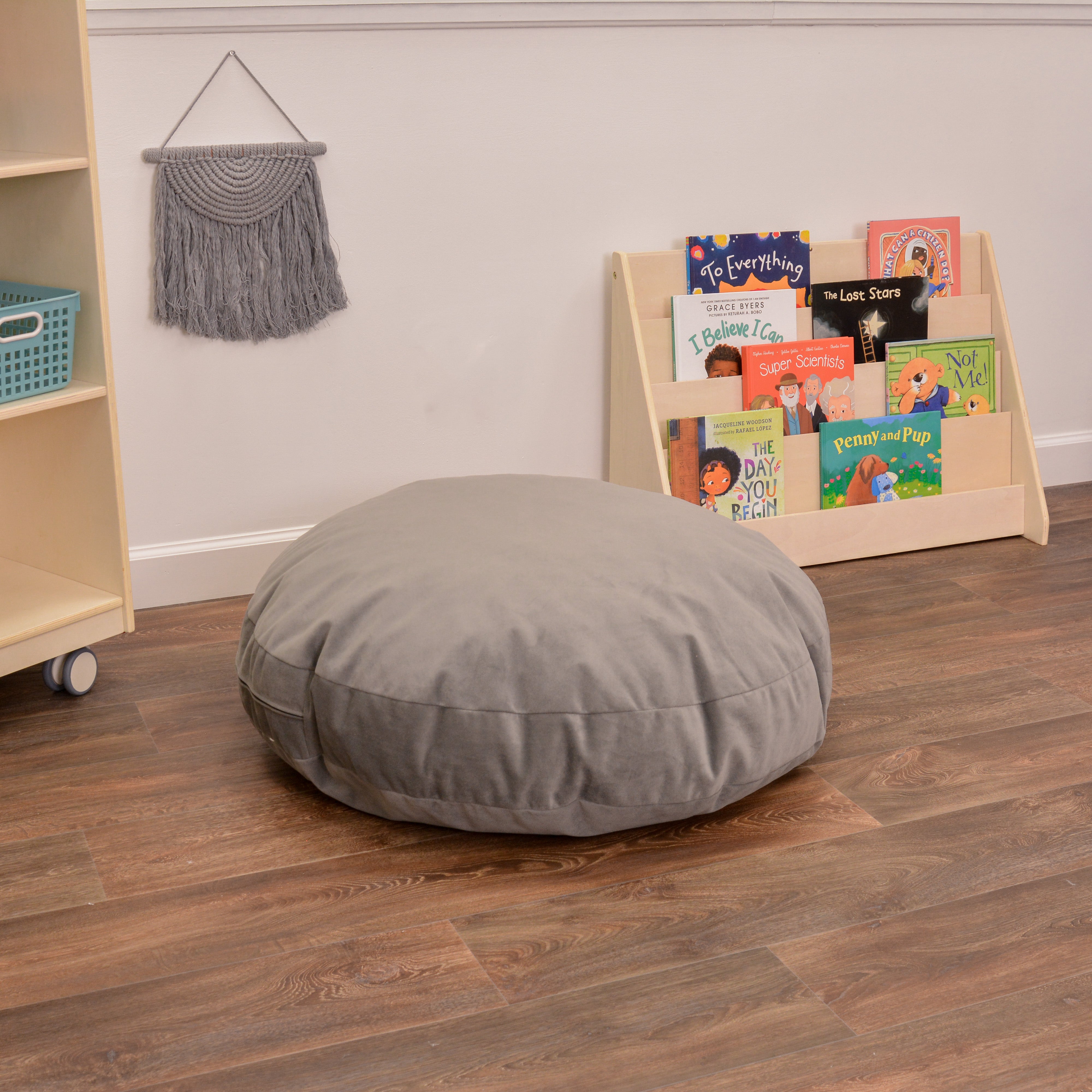 THE WHATSIT Companion Pouf - Gray