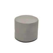 THE WHATSIT Companion Round Ottoman - Gray