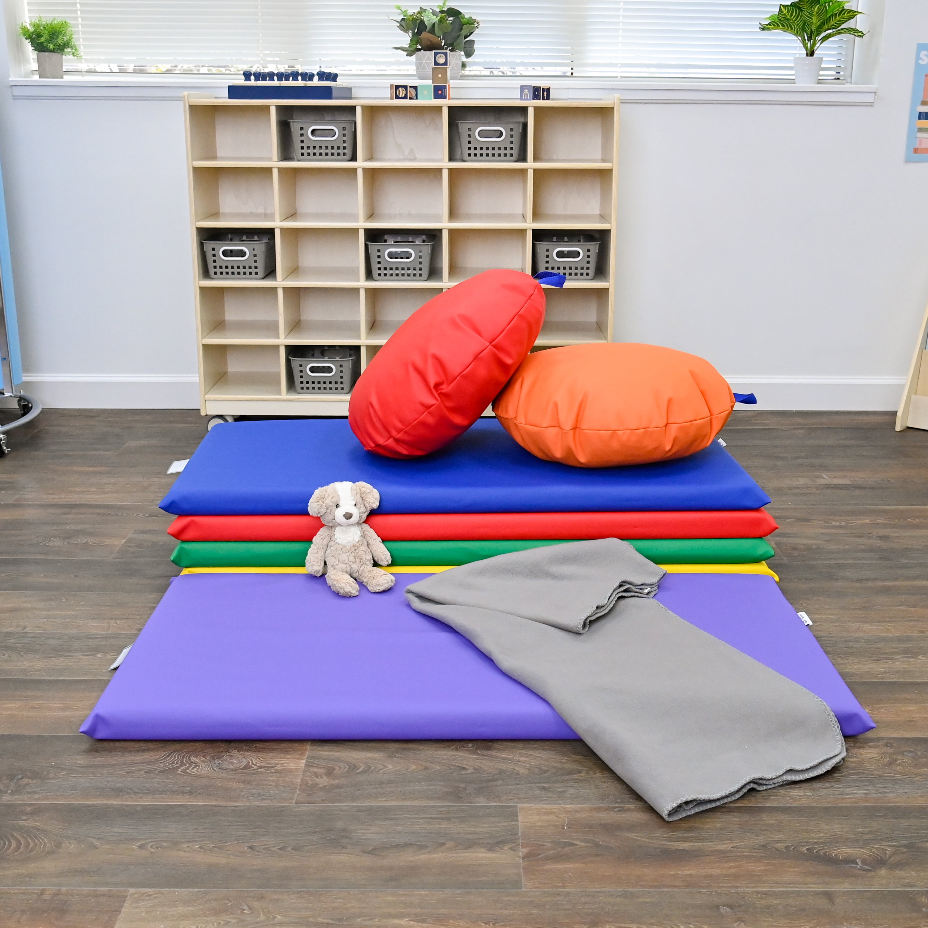 Nap Time Rest Mats - Set of 5 - Rainbow
