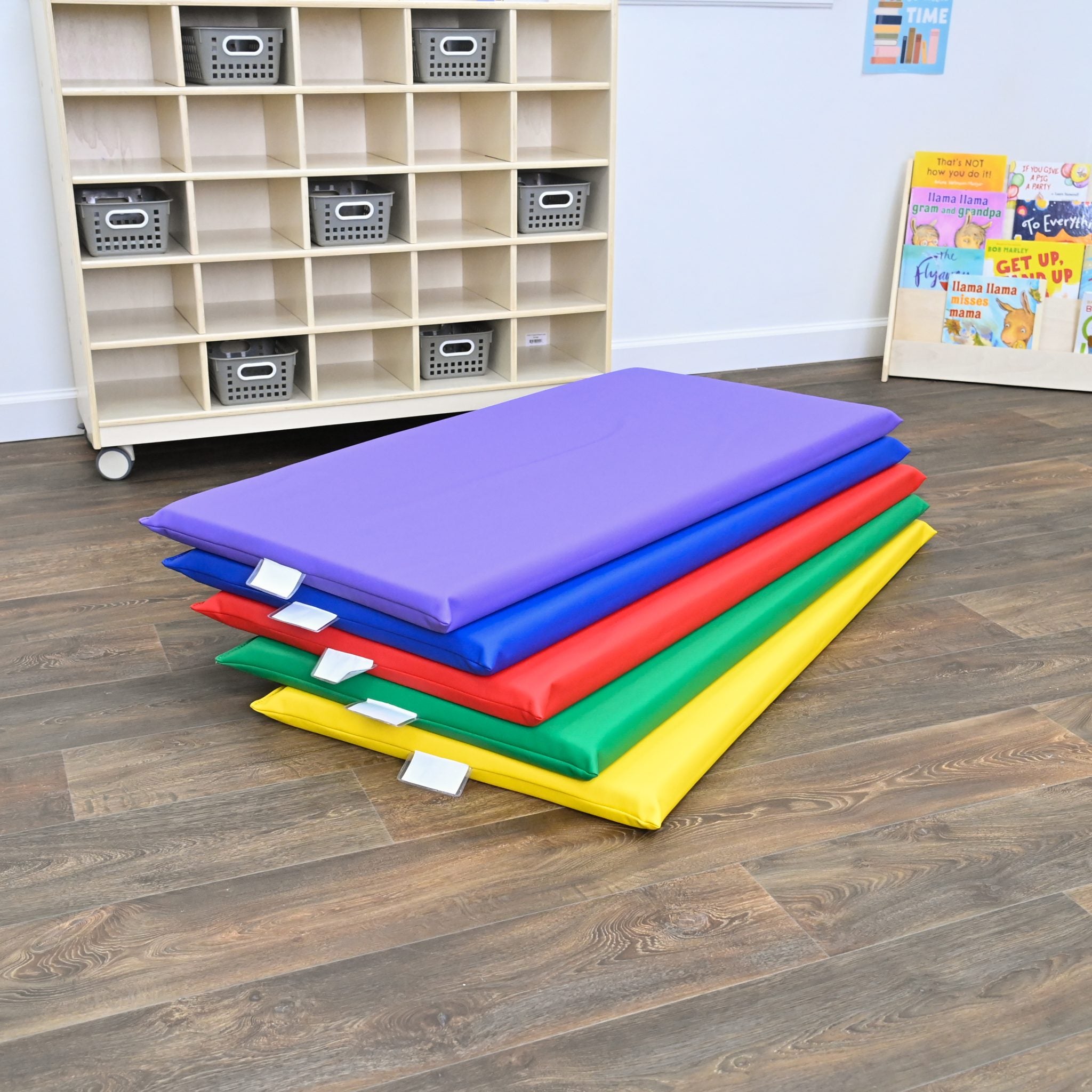 Nap Time Rest Mats - Set of 5 - Rainbow