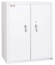 Fire Resistant - Double door storage cabinet - 44" (Arctic White)