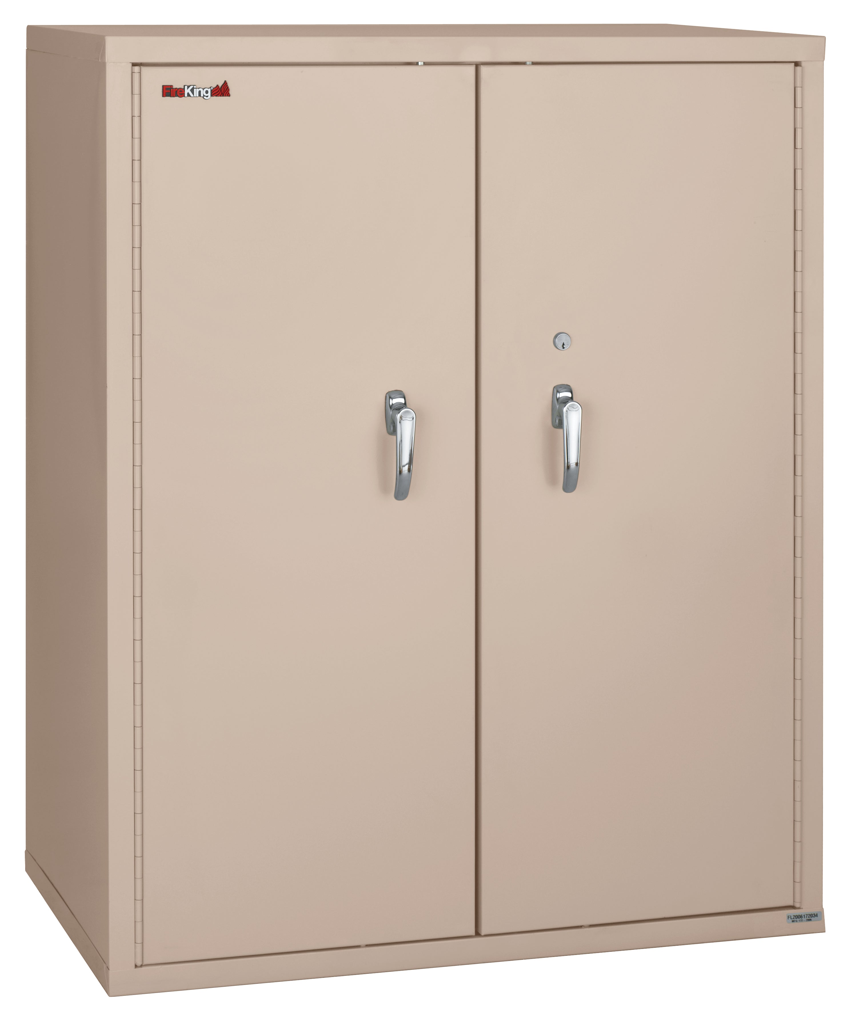Fire Resistant - Double door storage cabinet - 44" (Champagne)