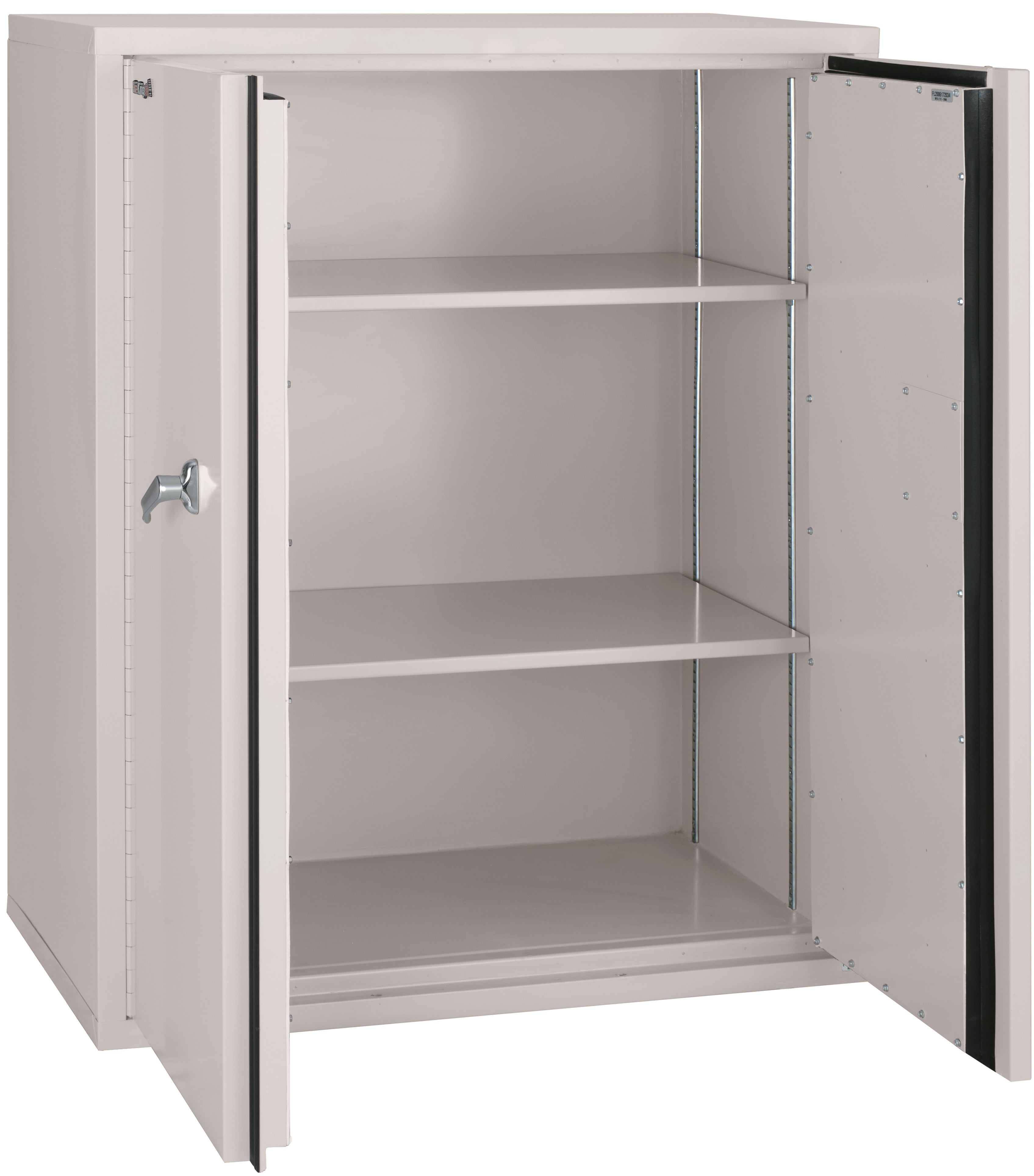 Fire Resistant - Double door storage cabinet - 44" (Platinum)