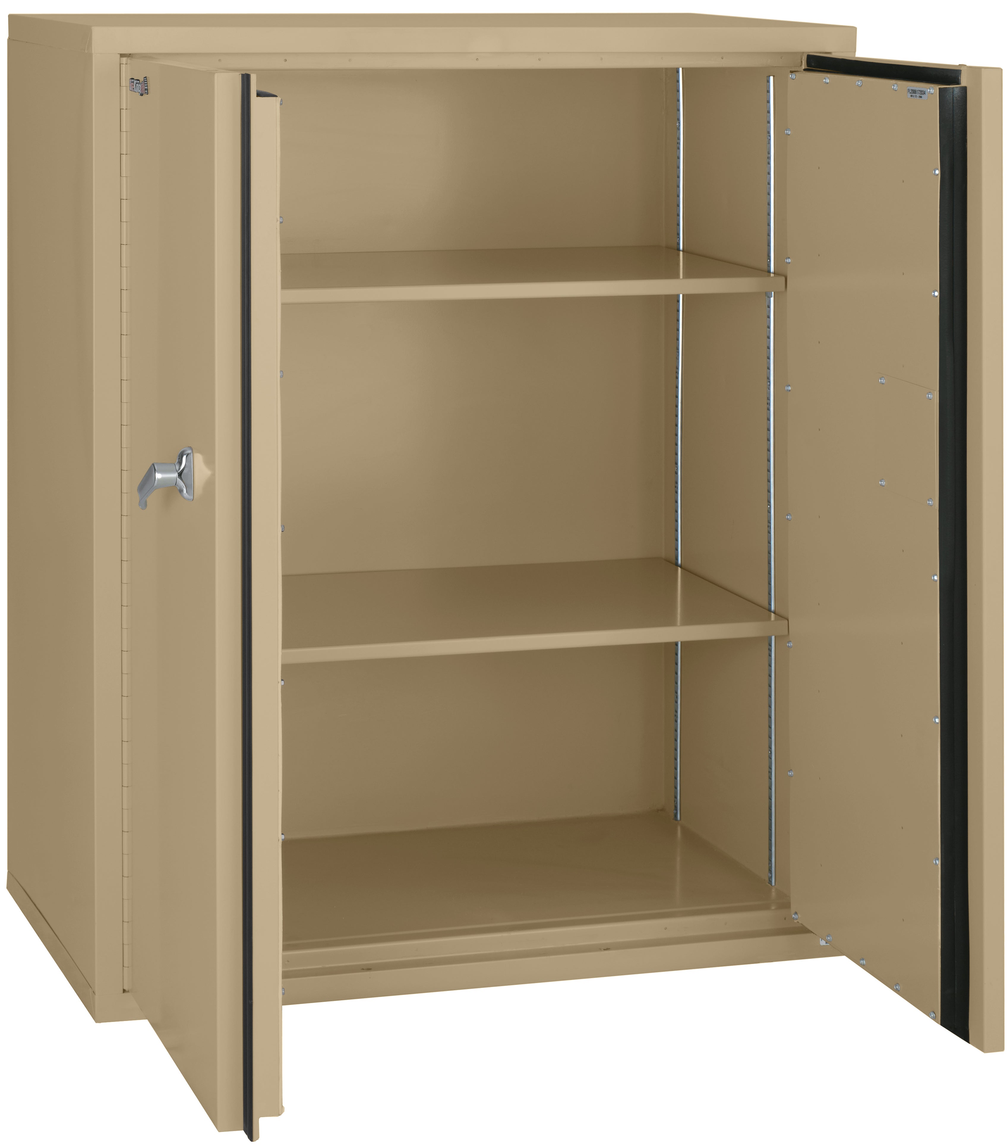 Fire Resistant - Double door storage cabinet - 44" (Sand)
