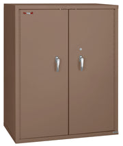 Fire Resistant - Double door storage cabinet - 44" (Tan)