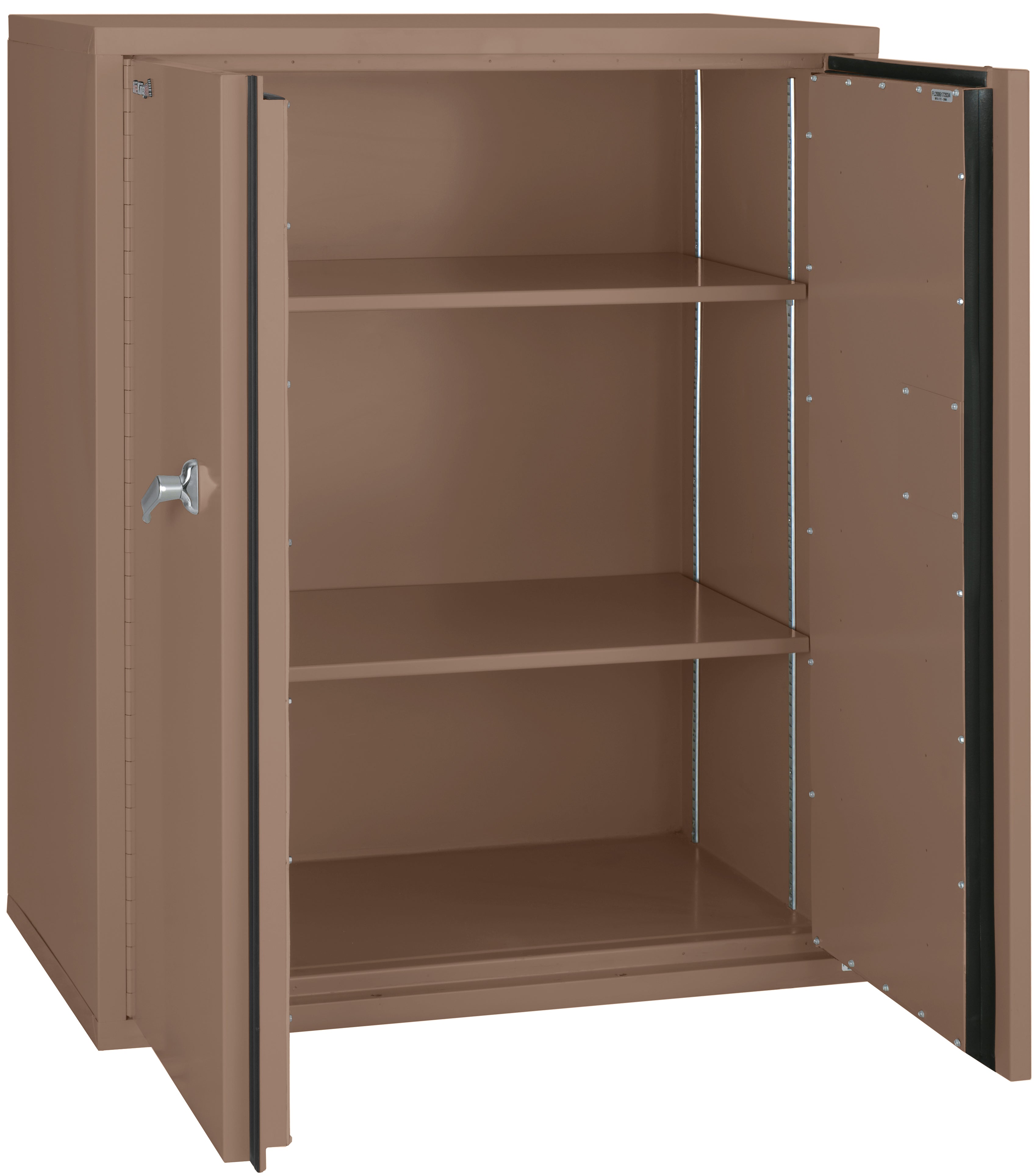 Fire Resistant - Double door storage cabinet - 44" (Tan)