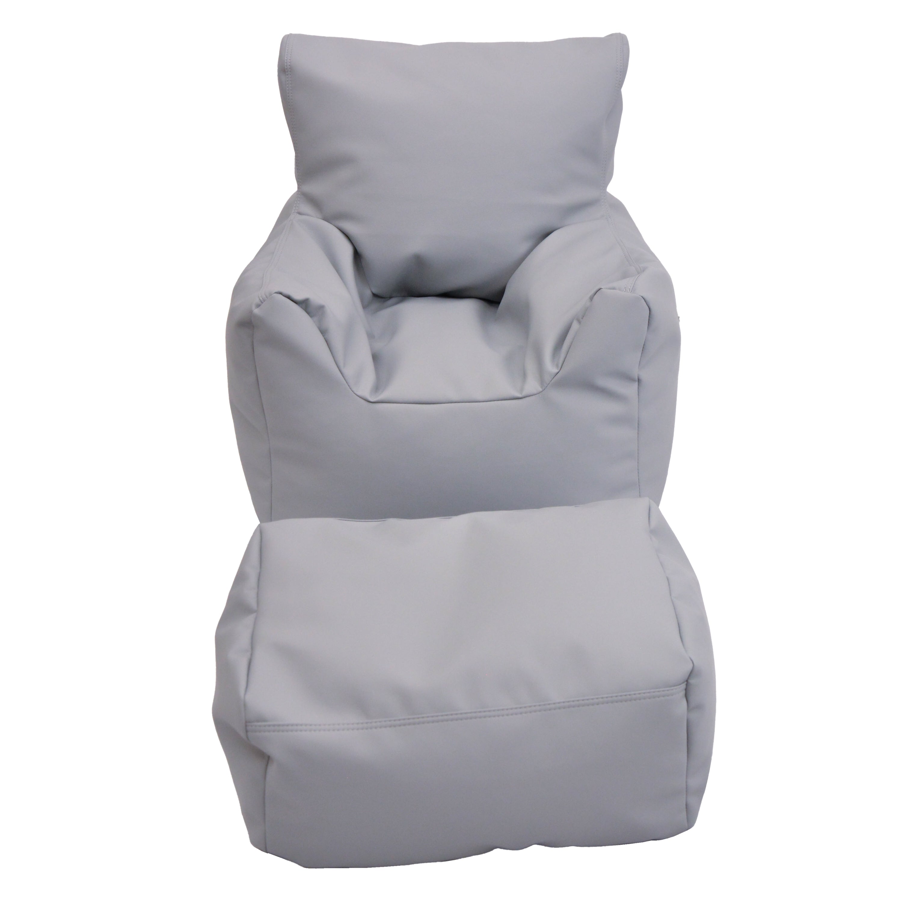 Cozy Chair and Ottoman - Gray