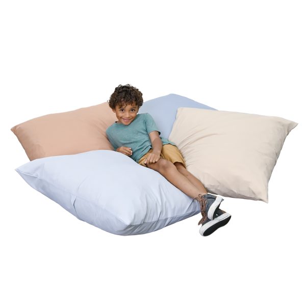 27" Cozy Floor Pillows - Set of 4 - Elements