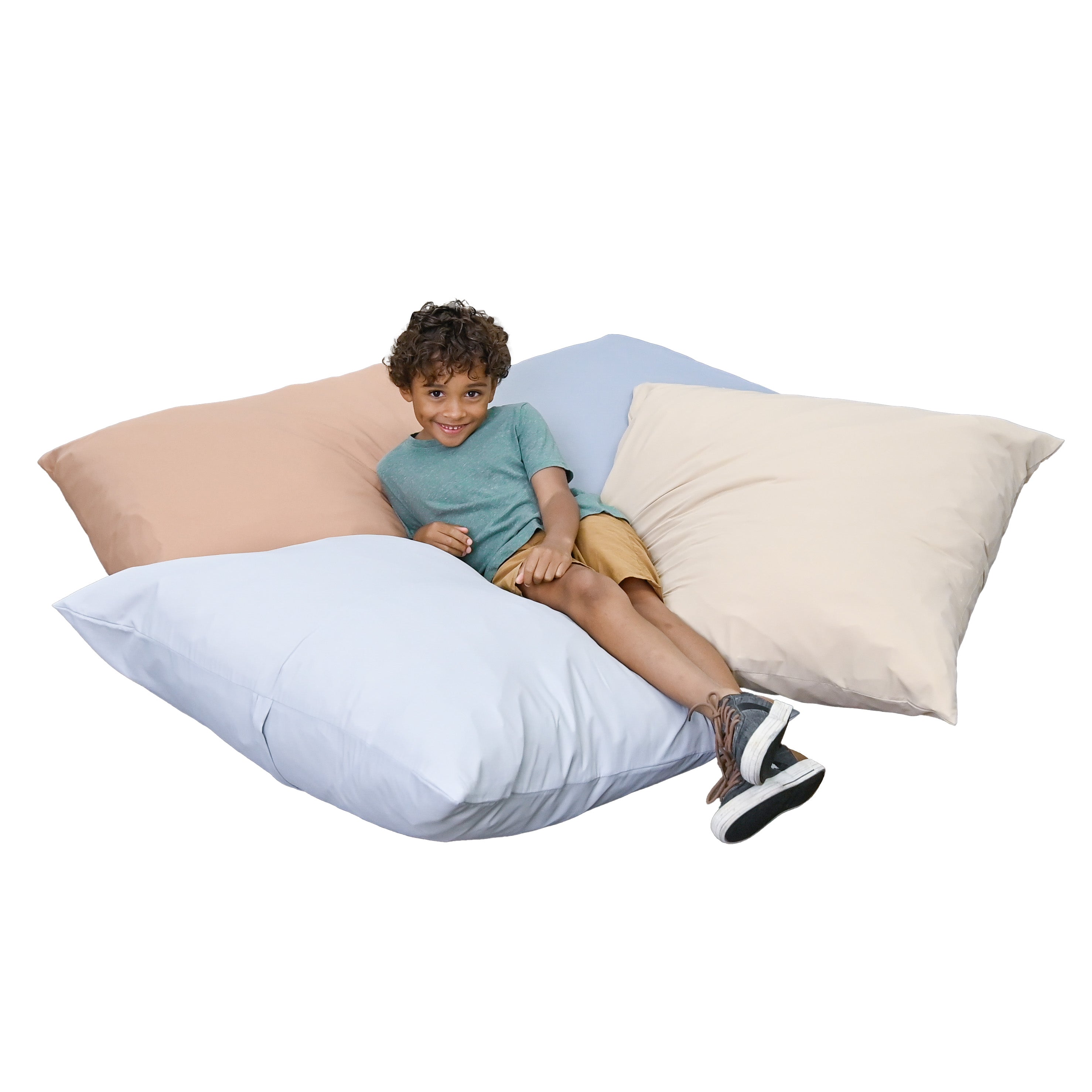 27" Cozy Floor Pillows - Set of 4 - Elements
