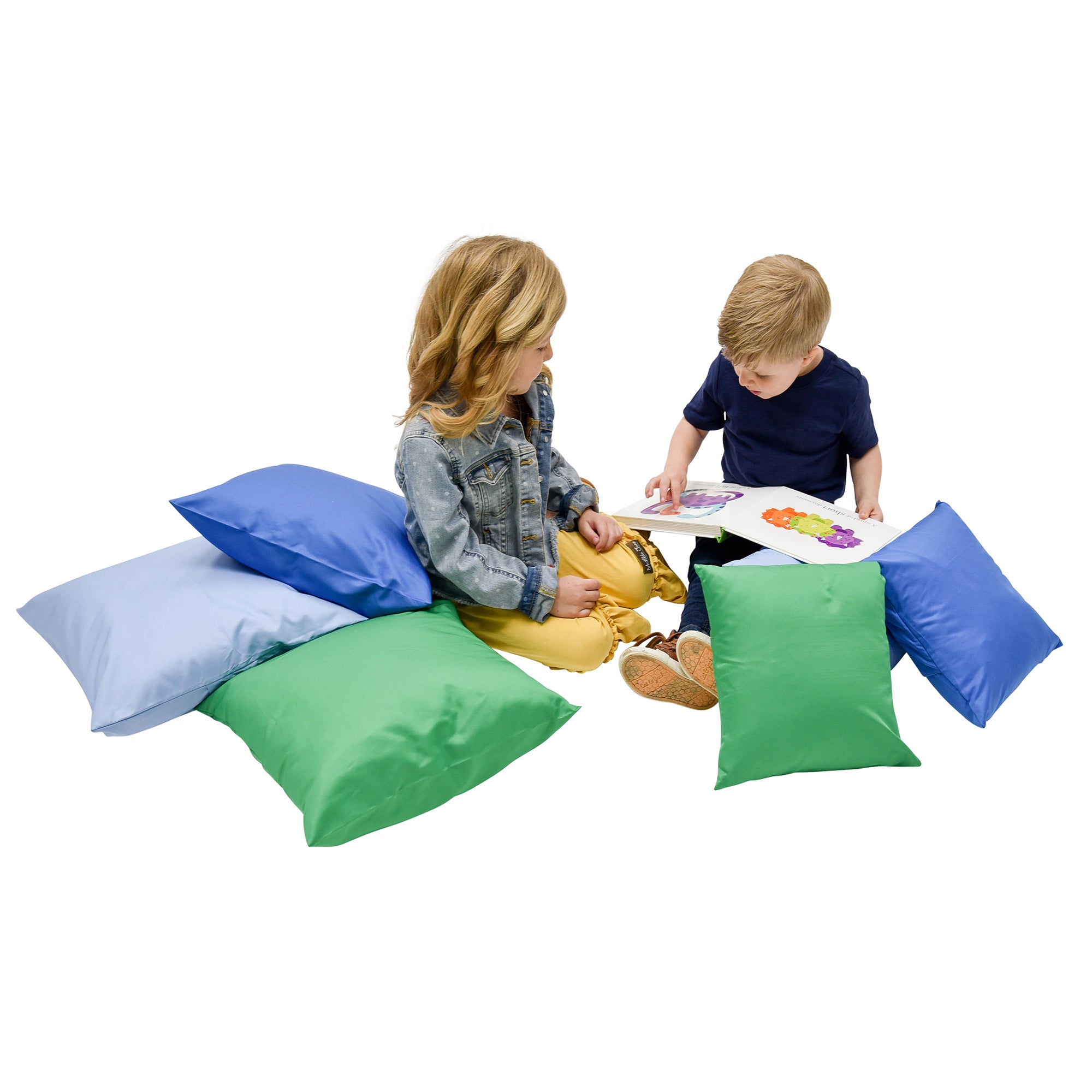 12" & 17" Cozy Throw Pillows - Set of 6 - Contemporary