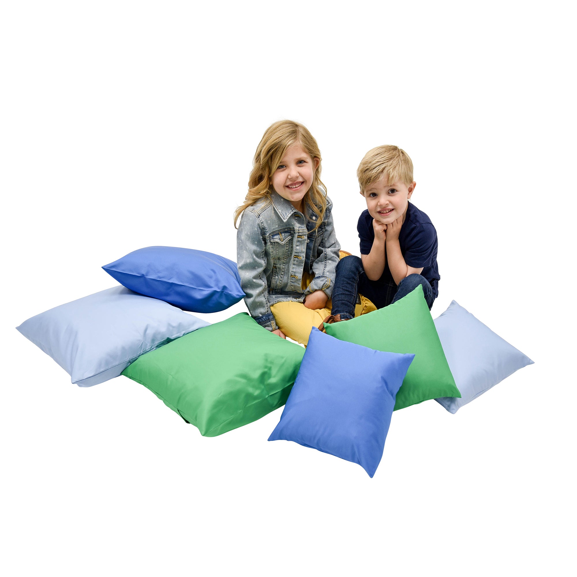 12" & 17" Cozy Throw Pillows - Set of 6 - Contemporary