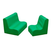 Small Contour Seating - Set of 2 - Green