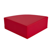 Medium Corner Ottoman - Red
