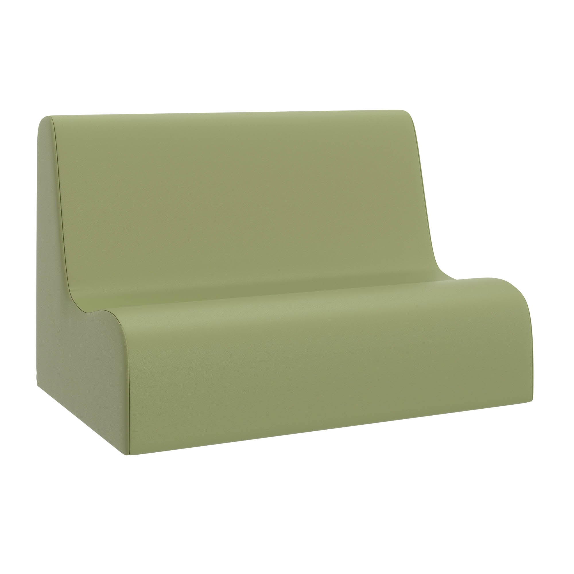 Small Contour Sofa - Sage