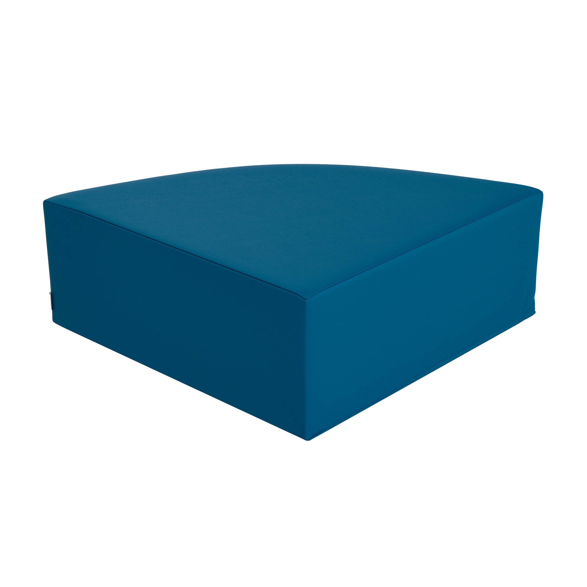 Medium Corner Ottoman - Deep Water