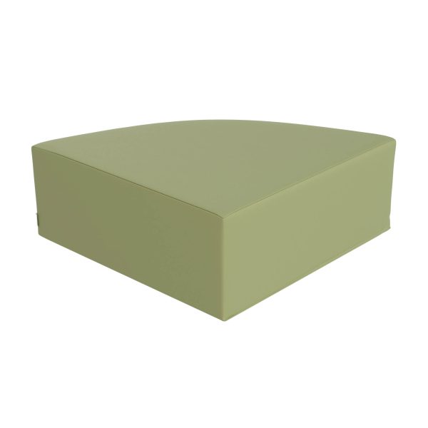 Medium Corner Ottoman - Sage
