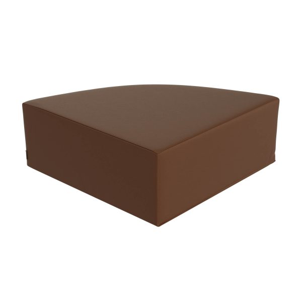 Medium Corner Ottoman - Walnut