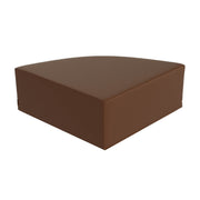 Medium Corner Ottoman - Walnut