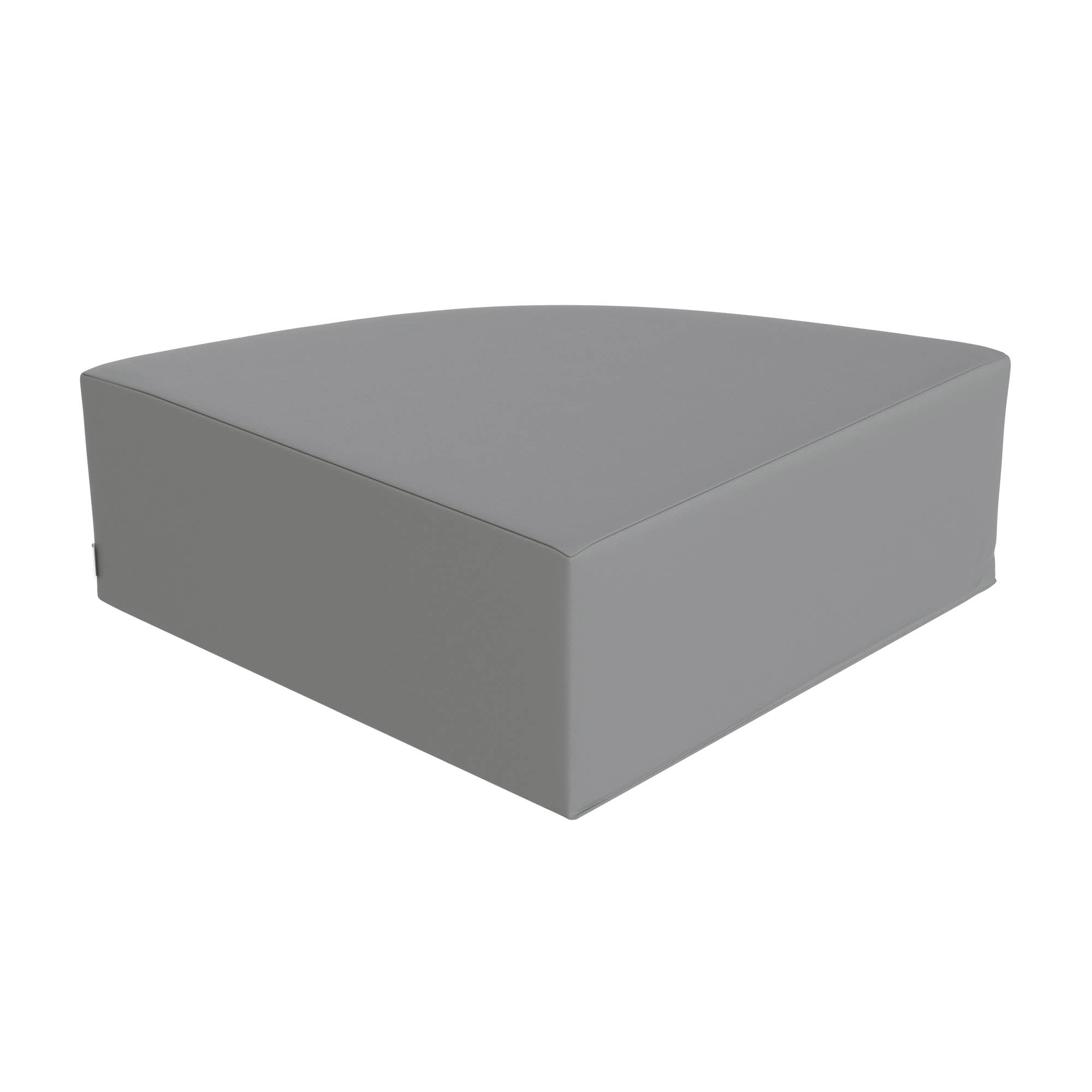 Medium Corner Ottoman - Gray