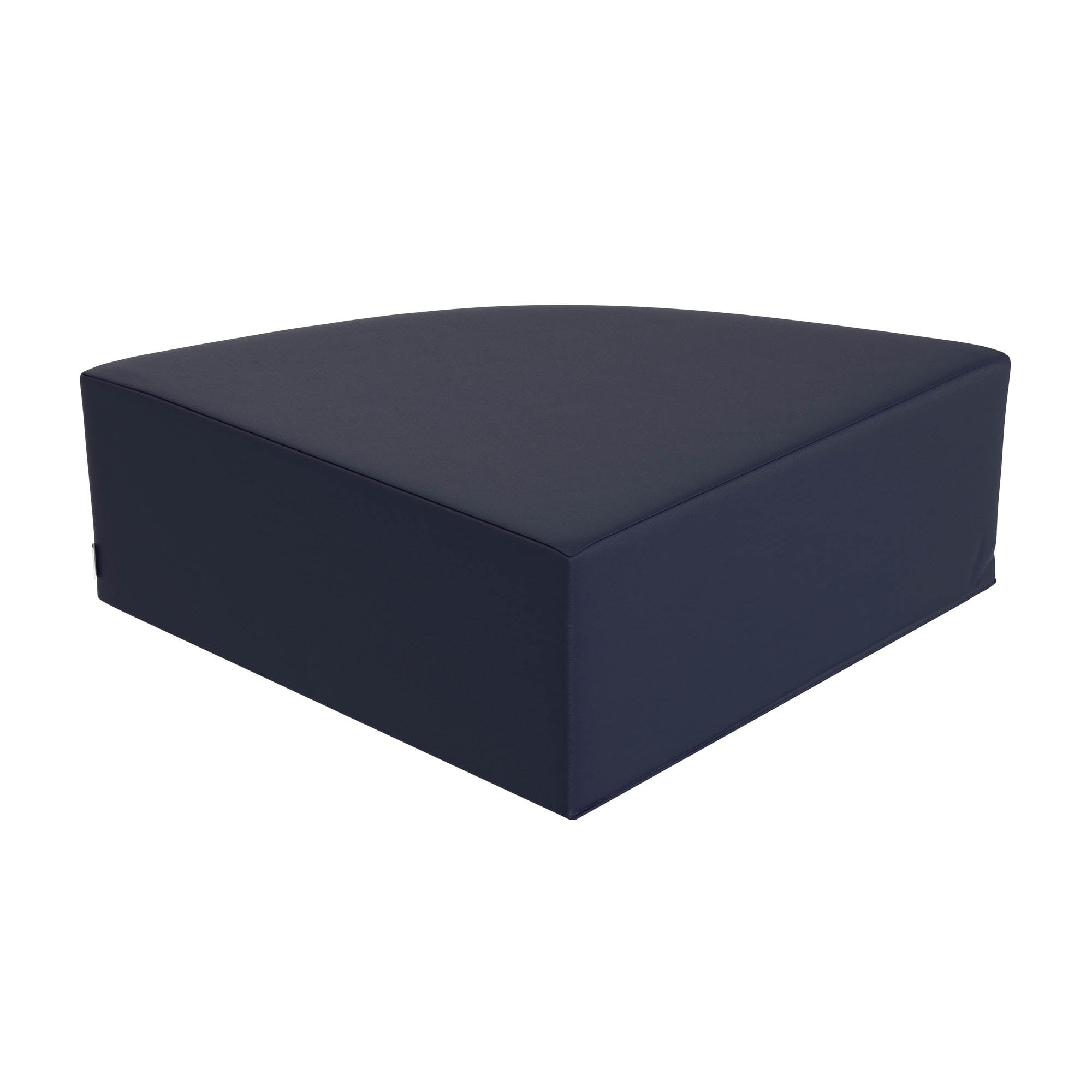 Medium Corner Ottoman - Navy