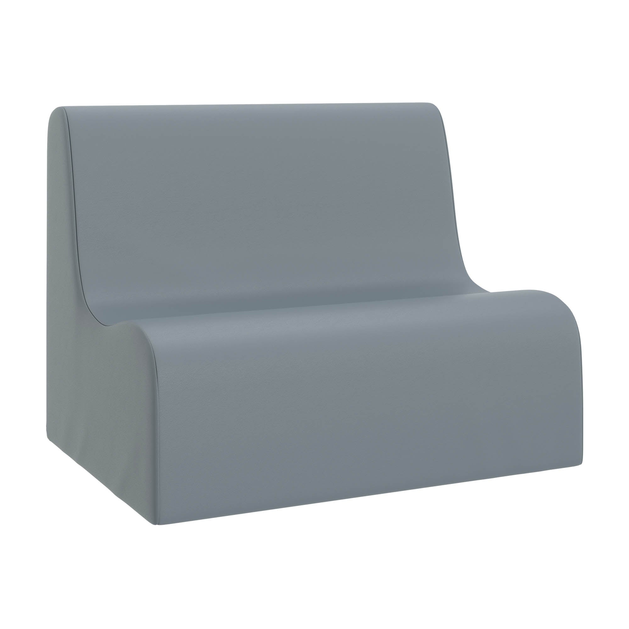 Medium Contour Sofa - Fog Blue