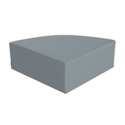 Medium Corner Ottoman - Fog Blue