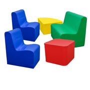 Large Contour Seating - Set of 5 - Rainbow