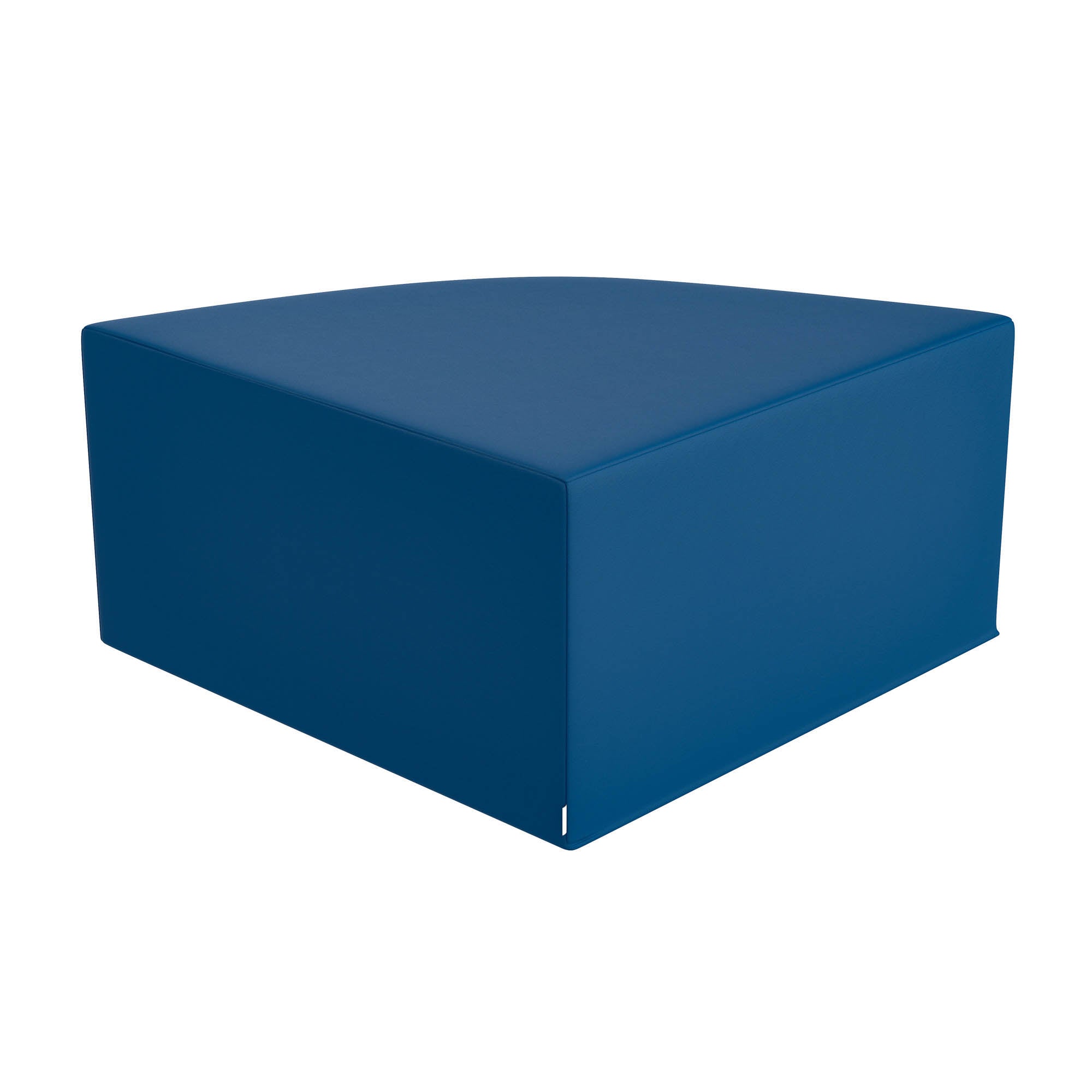 Large Corner Ottoman - Blue