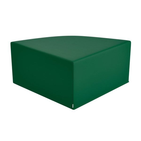 Large Corner Ottoman - Green