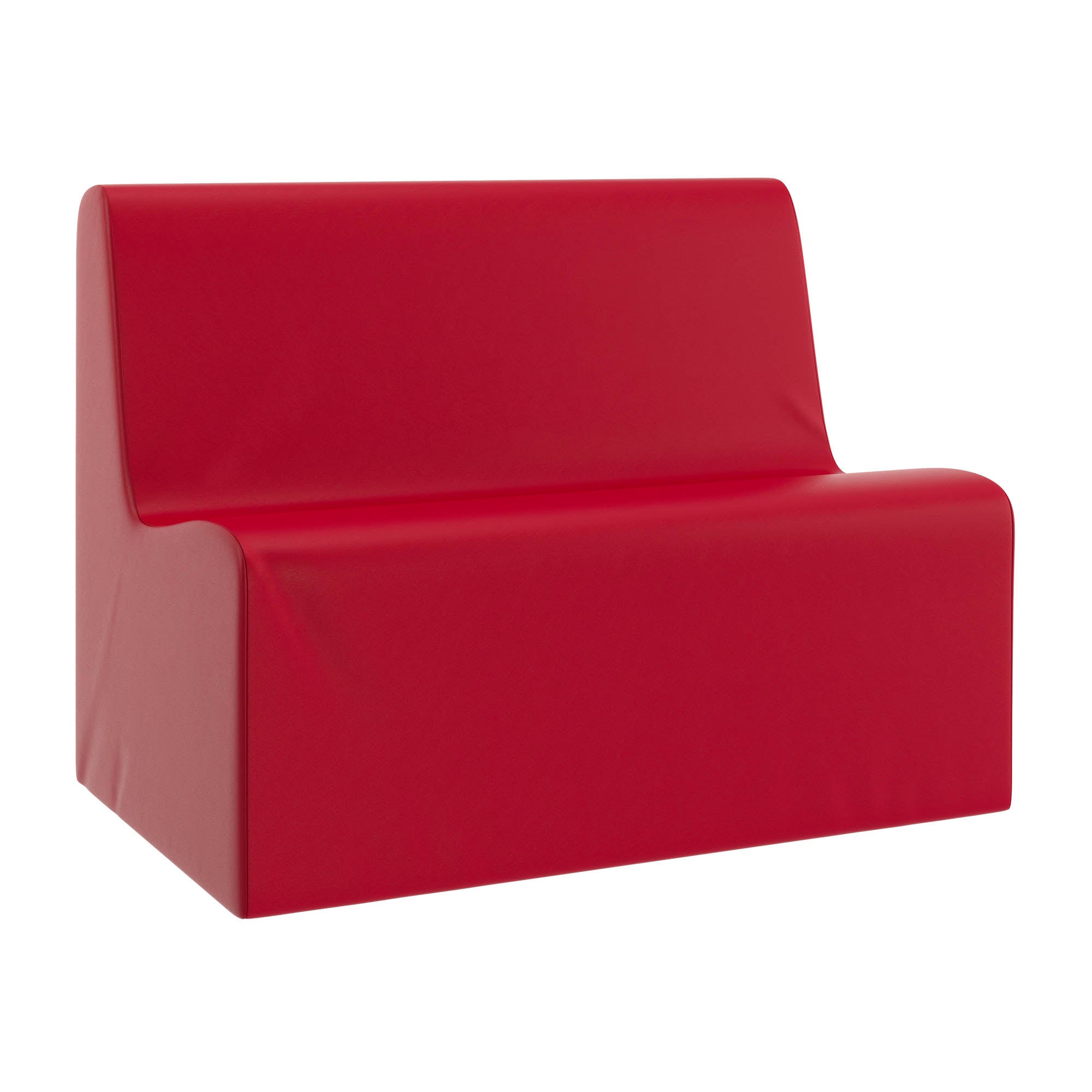 Large Contour Sofa - Red