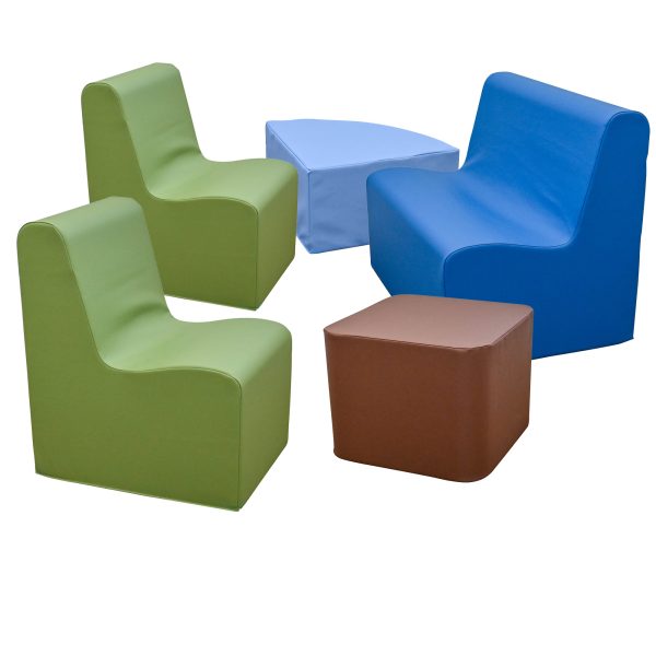 Large Contour Seating - Set of 5 - Woodland