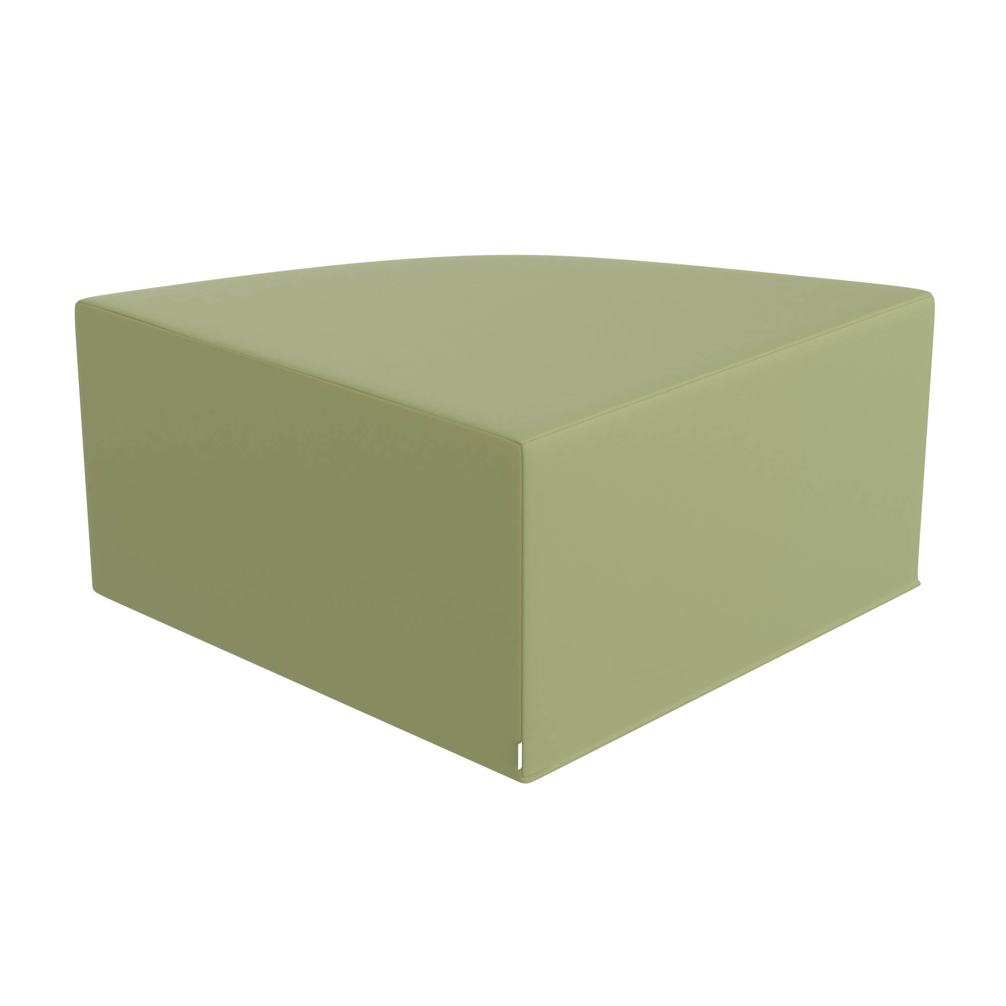 Large Corner Ottoman - Sage