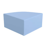 Large Corner Ottoman - Sky Blue