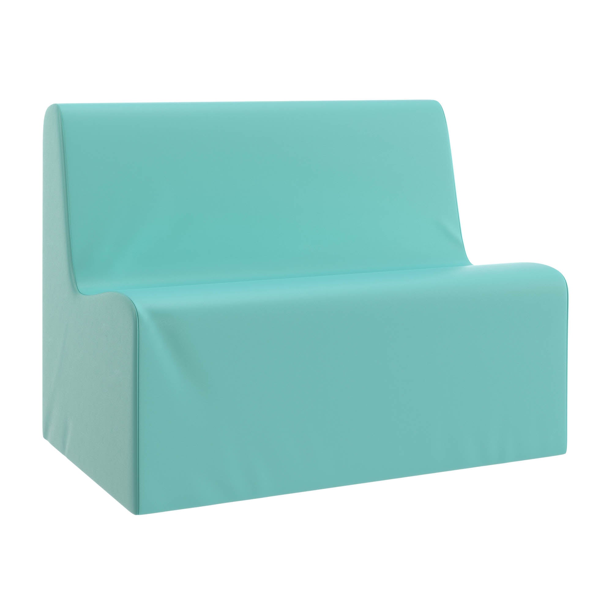 Large Contour Sofa - Aqua