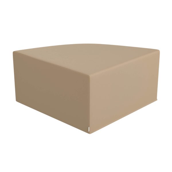 Large Corner Ottoman - Sand